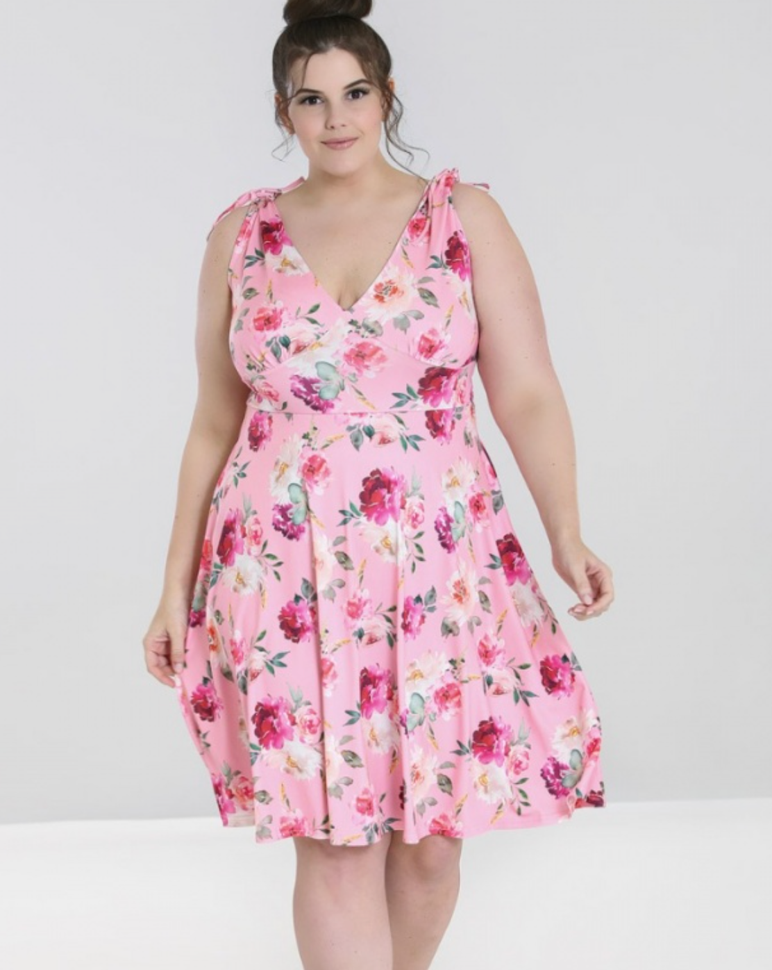 Ana Rose Dress - Hell Bunny- Plus Size - Sour Cherry Designs - Plus Sized Pin Up - Plus Size Pin Up