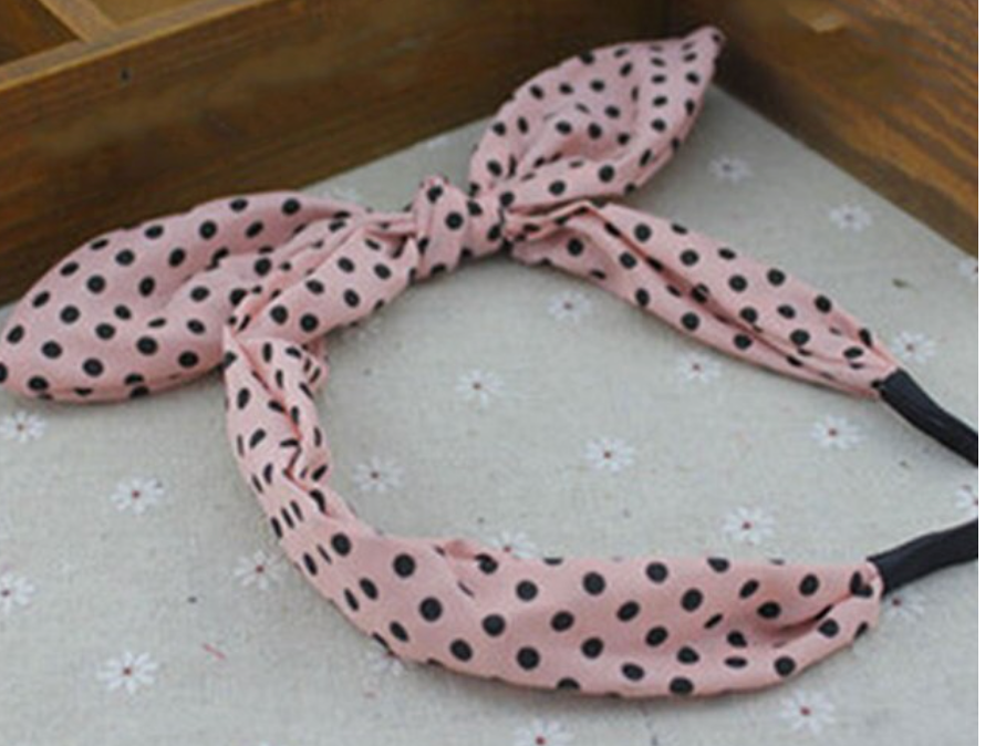 Headband Pre Tied Narrow - Various Colours and Patterns - Sour Cherry Designs - Plus Sized Pin Up - Plus Size Pin Up 